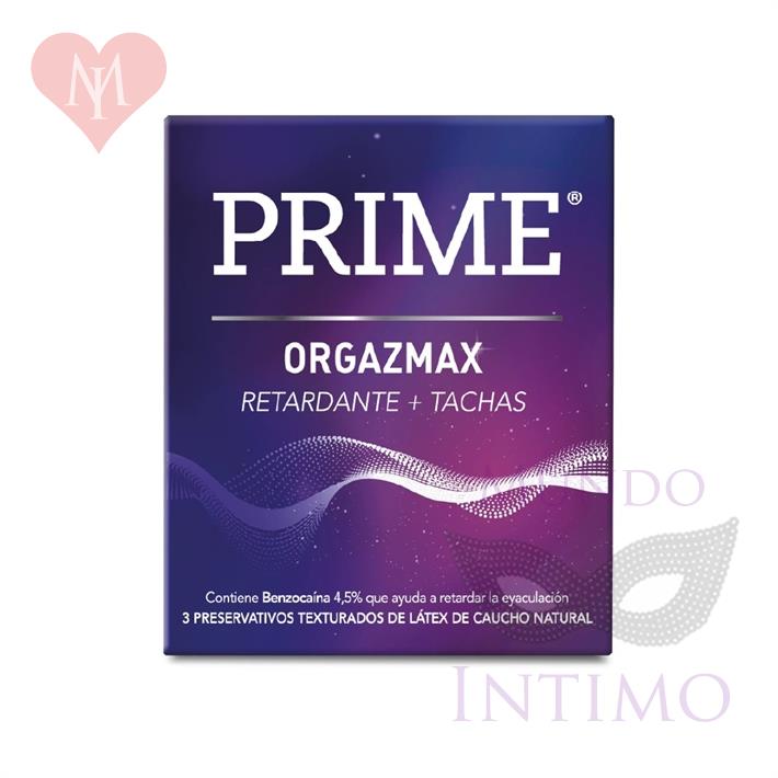 Preservativo prime Orgazmax
